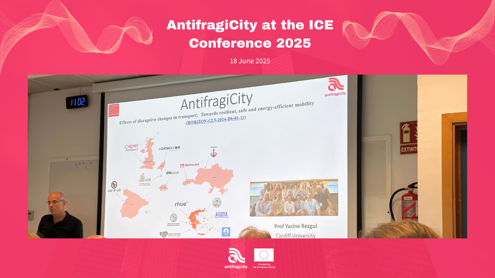 AntifragiCity at the ICE Conference 2025.